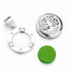 New Aromatherapy Pendant Small Essential Oil Diffuser Necklace Tree of Life Open Locket Pendant Perfume Necklace