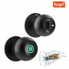 with Tuya Biometric Fingerprint Smart Door Lock Electronic Lock Keyless Security Door Entry Home House Apartment Indoor