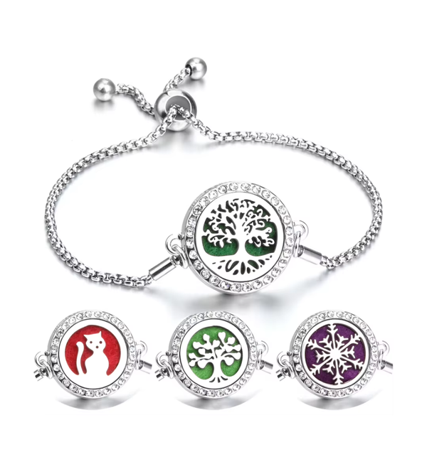 The Zen Pulse™ Essential Oil Diffuser Bracelets