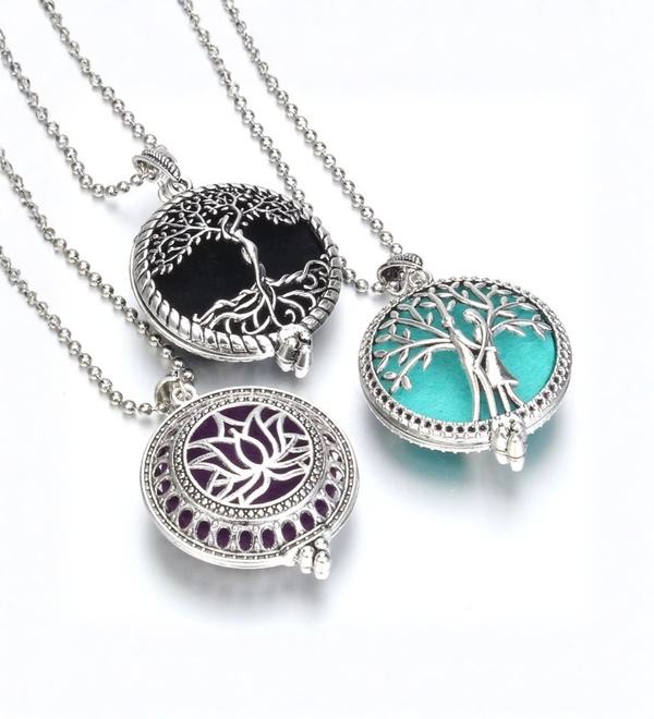 The Zen Pulse Essential Oil Diffuser Necklace