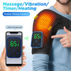 Detachable Wireless APP Control Electric Heating Vibration Shoulder Knee Massager Brace 3 Levels Timer Shoulder Massage Belt Bra