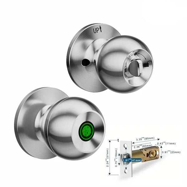 with Tuya Biometric Fingerprint Smart Door Lock Electronic Lock Keyless Security Door Entry Home House Apartment Indoor