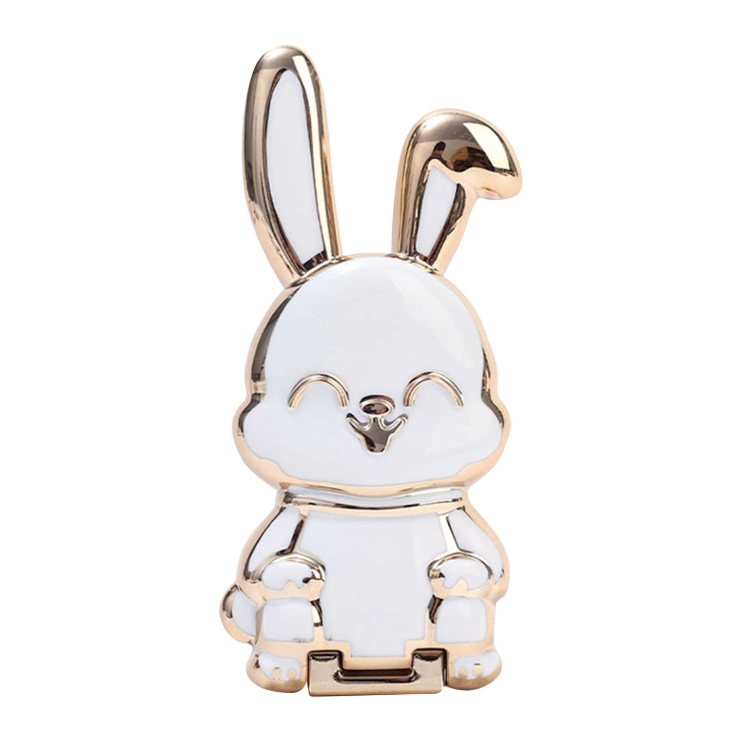 ‌Foldable Bunny Phone Stand  Portable Holder for All Mobile Phones Cute Desk Accessories Office Home Decor