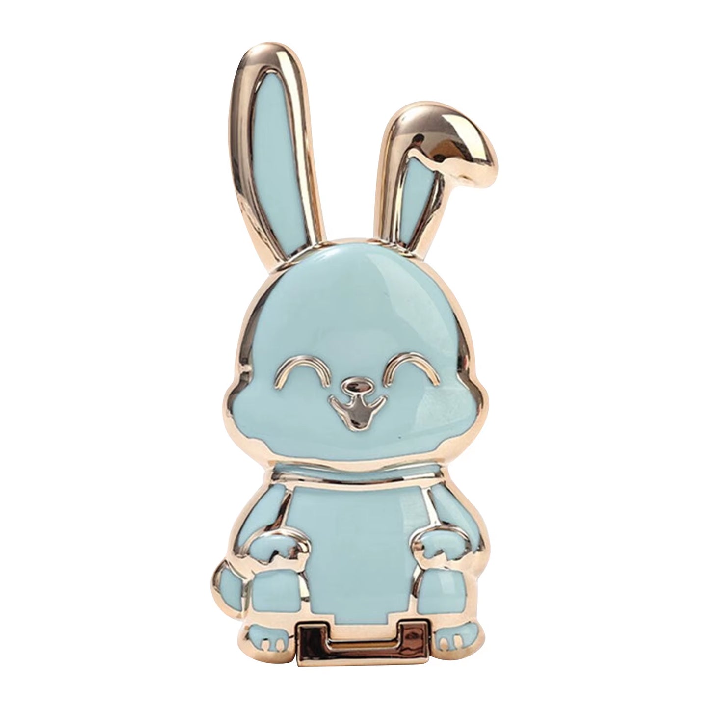 ‌Foldable Bunny Phone Stand  Portable Holder for All Mobile Phones Cute Desk Accessories Office Home Decor