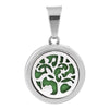 New Aromatherapy Pendant Small Essential Oil Diffuser Necklace Tree of Life Open Locket Pendant Perfume Necklace