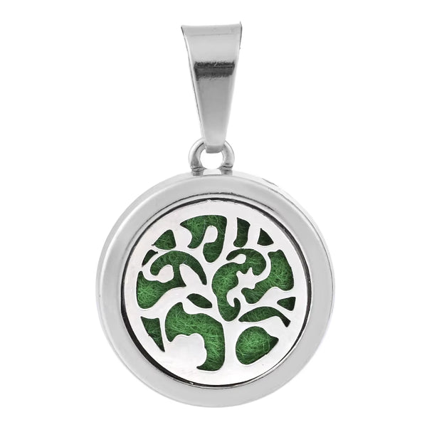 New Aromatherapy Pendant Small Essential Oil Diffuser Necklace Tree of Life Open Locket Pendant Perfume Necklace